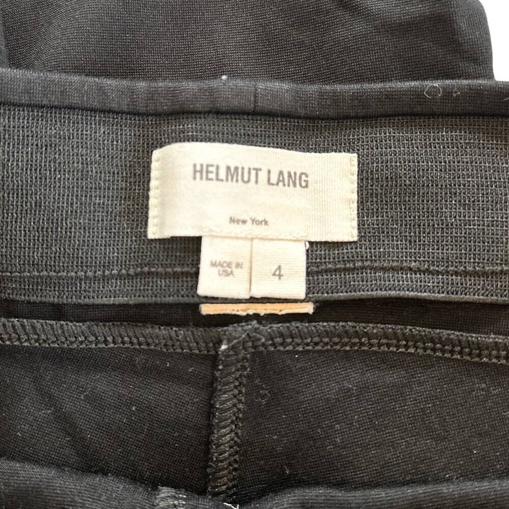 Helmut Lang Pull On Skinny Stretch Jegging Legging Pant in Black 4 - Picture 7 of 11